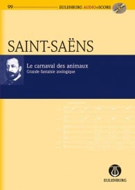 Saint Saens: The Carnival of Animals (Study Score + CD) published by Eulenburg